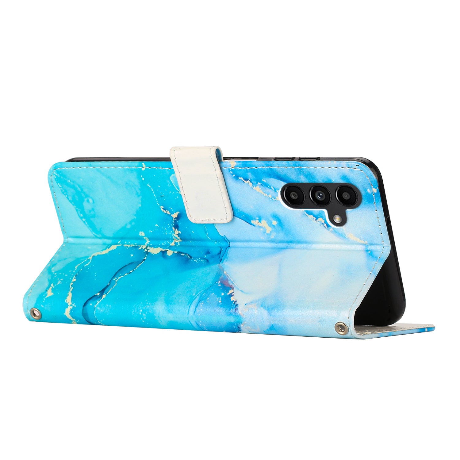 For Samsung Galaxy A54 5G Marble Pattern Phone Stand Case PU Leather Wallet Smartphone Cover with Strap For Samsung Galaxy A54 5G Marble Pattern Phone Stand Case PU Leather Wallet Smartphone Cover with Strap